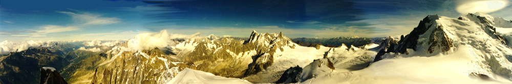Mt Blanc Panorama