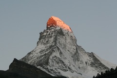 Dawn on the Matterhorn