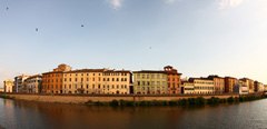 Pisa on the Arno River