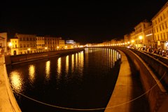 The Arno by night